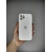 Оригінальний квадратний круглий камуфляжний силіконовий чохол для Apple iPhone 11 Pro (06) білий