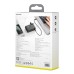 Baseus Power Station 2в1 QC (1 Type-C  /  1 USB) 10000mAh 45W + адаптер EU (Чорний)