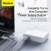 СЗУ-адаптер Baseus Power Station 2in1 Q.C. (1Type-C / 1USB) 10000mAh 45W + EU адаптер (Чёрный)