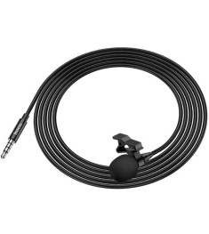 Микрофон петличный Hoco L14 3.5mm (Чёрный)