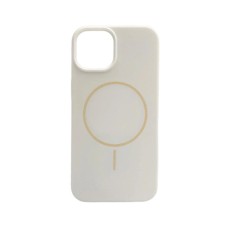 Силикон Original Round Case with MagSafe Apple iPhone 13 / 14 (06) White
