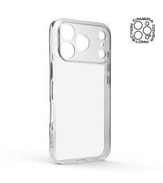 Силикон Space Case Apple iPhone 17 Pro (Прозрачный)