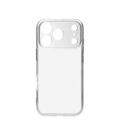 Силіконовий чохол Space Case Apple iPhone 17 Pro (Прозорий)