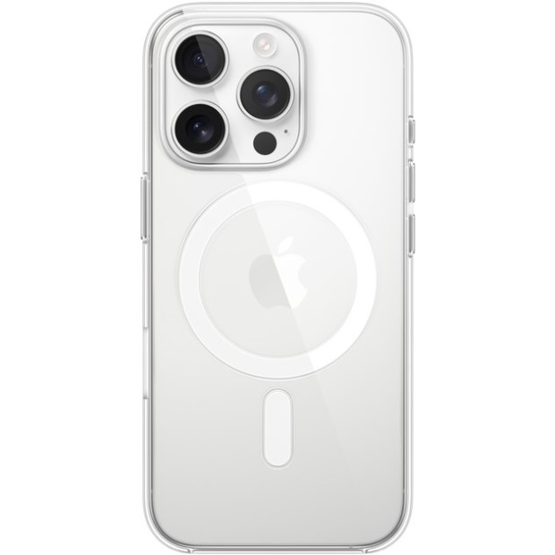 Чохол Clear Case Premium з MagSafe для Apple iPhone 16 Pro (Прозорий)