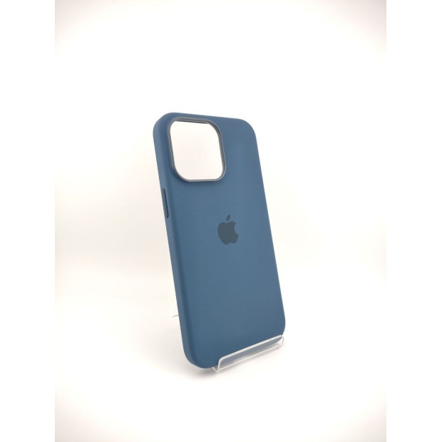 Чохол Silicone Case with MagSafe для Apple iPhone 15 Pro Max (Storm Blue)