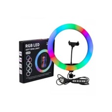 Набір для зйомки LED-лампа RGB 3D (36 см) (Чорний)