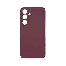 Чехол Original Samsung Galaxy S24 (ShutCam) (Бордовый)
