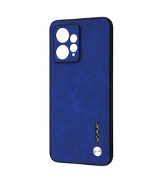 Чохол WAVE Leather Case Xiaomi Redmi Note 12 4G (Синій)