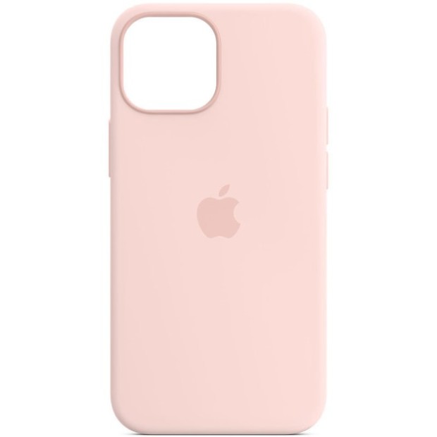 Силіконовий чохол Original Round для Apple iPhone 11 (76) кольору крейдяної рожевості