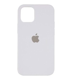 Силіконовий чохол Original Round для Apple iPhone 15 Plus (06) білий.