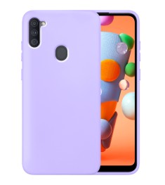 Силіконовий Original 360 чохол для Samsung Galaxy M11 / A11 (2020) (Фіалковий).. Силіконовий Original 360 чохол для Samsung Galaxy M11 / A11 (2020) (Фіалковий)..