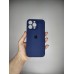 Оригінальний силіконовий чохол RoundCam для Apple iPhone 14 Pro Max (32) темно-синій