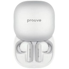 Беспроводные наушники-гарнитура вакуумные Proove NoLimit ANC (APP) (White/Silver) TWNL0001AP26