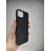 Чехол силиконовый Graphite Apple iPhone 15 Plus (Чёрный)