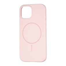 Силикон Original Round Case with MagSafe Apple iPhone 15 (76) Chalk Pink Силикон Original Round Case with MagSafe Apple iPhone 15 (76) Chalk Pink