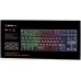 Клавиатура проводная Real-El Gaming 8710 TKL Backlit Ukr (Чёрный)