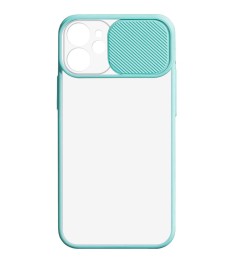 Totu Curtain Case for Apple iPhone 12 Mini (Turquoise)