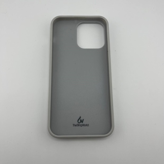 Чохол Bling World Rock Diamond для iPhone 14 Pro Max (Білий Титан)