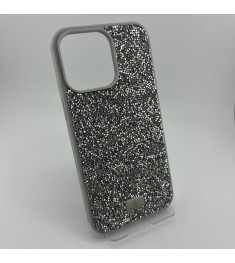 Чохол Bling World Rock Diamond для iPhone 14 Pro Max (Білий Титан)