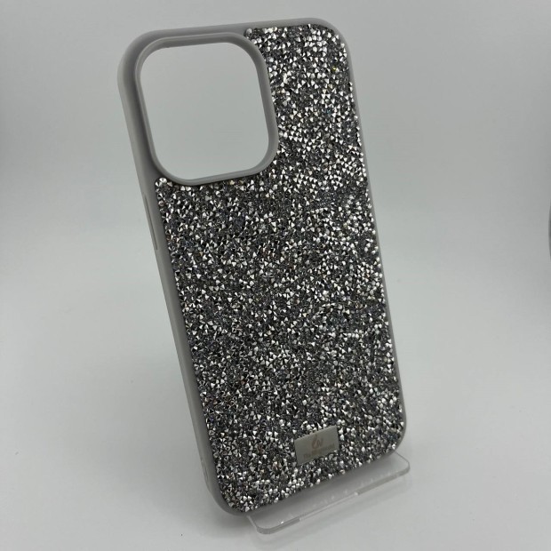 Чохол Bling World Rock Diamond для iPhone 14 Pro Max (Білий Титан)