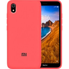 Силикон Original 360 Case Logo Xiaomi Redmi 7A (Клубничный)