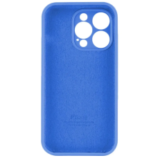 Силіконовий Original RoundCam чохол для Apple iPhone 16 Pro (12) Королівський синій