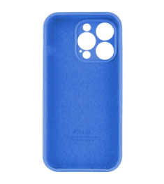 Силіконовий Original RoundCam чохол для Apple iPhone 16 Pro (12) Королівський си..