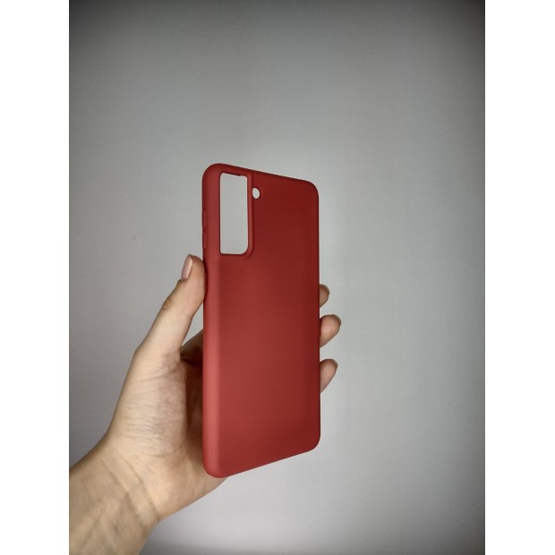 Силіконовий Original 360 Чохол для Samsung Galaxy S21 Plus (Полуничний)