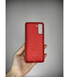 Силіконовий Original 360 Чохол для Samsung Galaxy S21 Plus (Полуничний)
