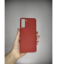 Силіконовий Original 360 Чохол для Samsung Galaxy S21 Plus (Полуничний)