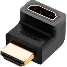 Переходник UGREEN HD112 Angled Up HDMI (M) - HDMI (F) (Black) (20110)