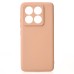 Силіконовий чохол Original Xiaomi Redmi Note 14 (ShutCam) (Персиковий)