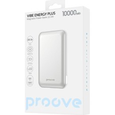 Беспроводной аккумулятор Proove Vibe Energy Plus 22.5W 10000mAh (White/Gold)