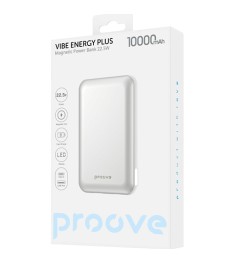 Беспроводной аккумулятор Proove Vibe Energy Plus 22.5W 10000mAh (White/Gold)