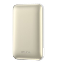 Бездротовий акумулятор Proove Vibe Energy Plus 22.5W 10000mAh (Білий / Золотий)