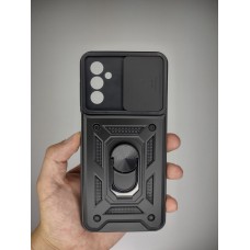 Броньований чохол Ring Serge Armor Case для Samsung Galaxy M13  /  M23 (ShutCam) (Чорний)