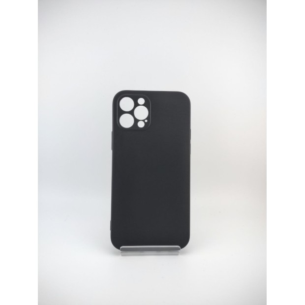 Силикон ShutCam Graphite Apple iPhone 12 Pro (Чёрный)