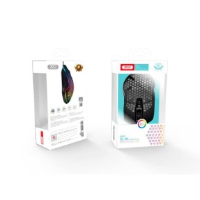 Миша бездротова ігрова XO M4 RGB (Чорний)