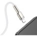 USB-кабель Baseus Cafule Metal Data 20W (1m) (Type-C to Lightning) (Белый) CATLJK-A02