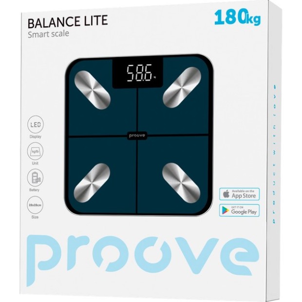 Розумні ваги Proove Balance Lite (Сині) SLBL00010008
