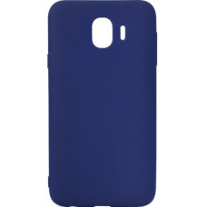 Силикон iNavi Color Samsung Galaxy J4 (2018) J400 (тёмно-синий)