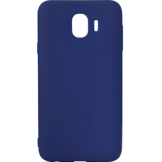 Силіконова накладка iNavi Color для Samsung Galaxy J4 (2018) J400 (темно-синій)