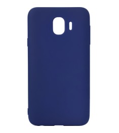 Силикон iNavi Color Samsung Galaxy J4 (2018) J400 (тёмно-синий)