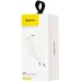 Білий мережевий адаптер Baseus Wall Charger 24W PD QC 1USB (модель CCALL-BX02)