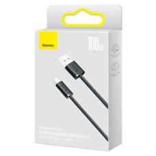 USB Cable Baseus Dynamic 100W (2m) (Type-C) (Gray) CALD000716