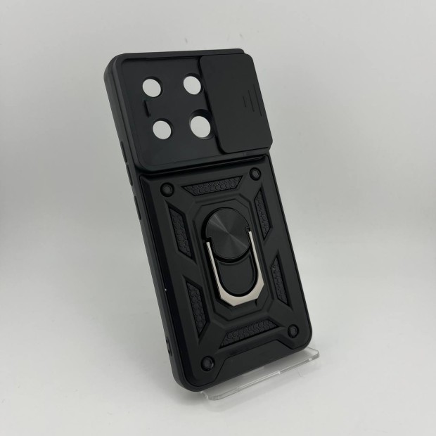 Чохол-бронь Ring Serge Armor Case для Xiaomi Poco X6  /  Note 13 Pro 5G (ShutCam) (Чорний)