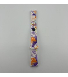 Ремінець Picture Design для Xiaomi Mi Band 8  /  9 (11) Квіти Рожеві