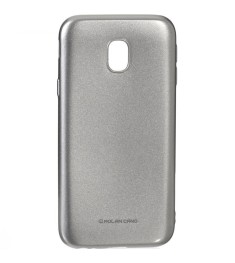 Силикон Molan Shining Samsung Galaxy J3 (2017) J330 (Стальной)