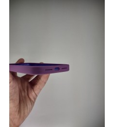 Силіконовий чохол Original Square RoundCam для Apple iPhone 11 (28) Brinjal