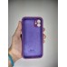 Силіконовий чохол Original Square RoundCam для Apple iPhone 11 (28) Brinjal